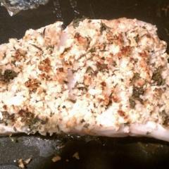 Herb-Crusted Halibut