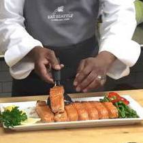 Baked Whole King Salmon Fillet