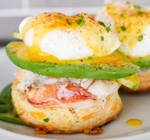 Dungeness Crab Biscuit Benny