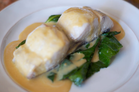 Mahi Mahi with Miso Hollandaise