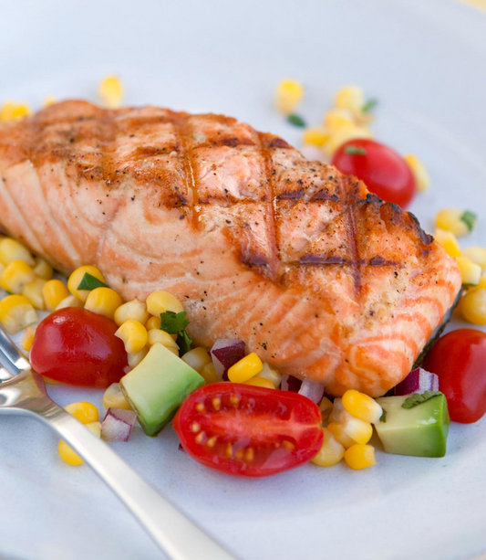 Grilled King Salmon