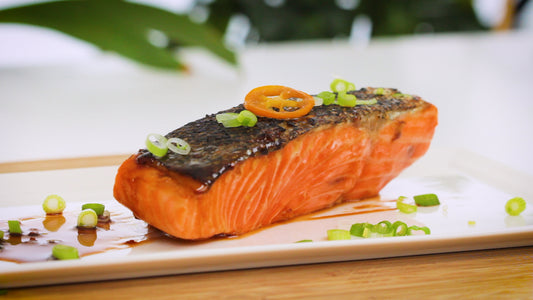 Maple Soy Glazed Salmon