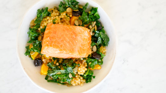 Maple Glazed King Salmon