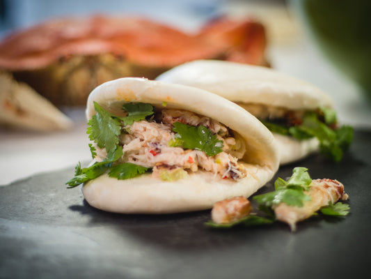Crab Bao Bun Appetizer