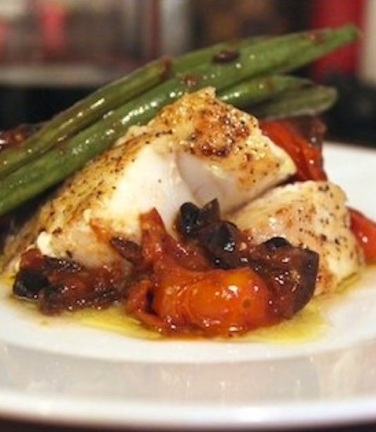 Seared Halibut Niçoise