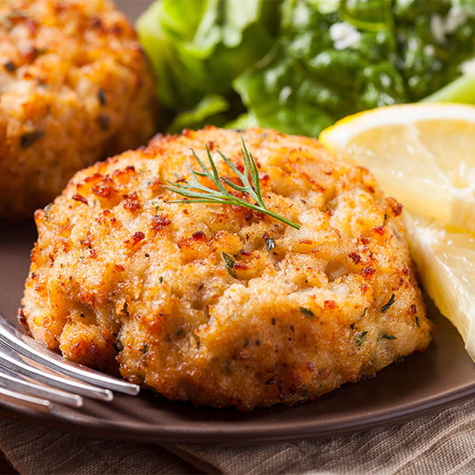Skinny Fish and Chip Cakes