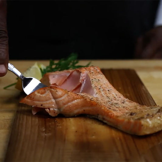 Cedar Plank Oven-Baked Salmon