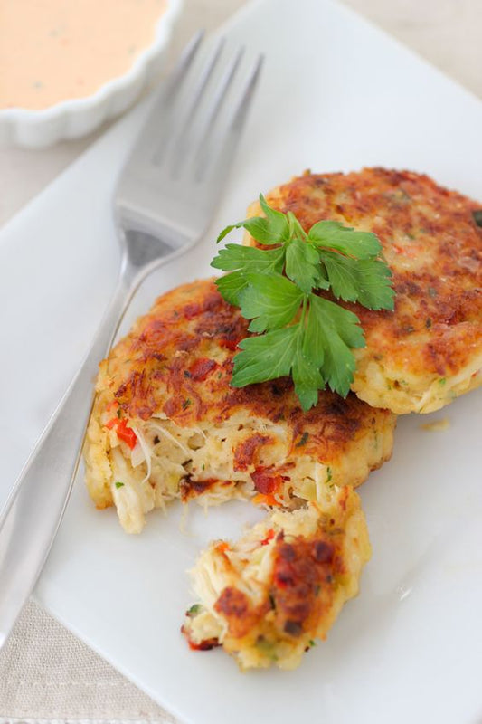 Andrea’s Citrus Tarragon Crab Cake