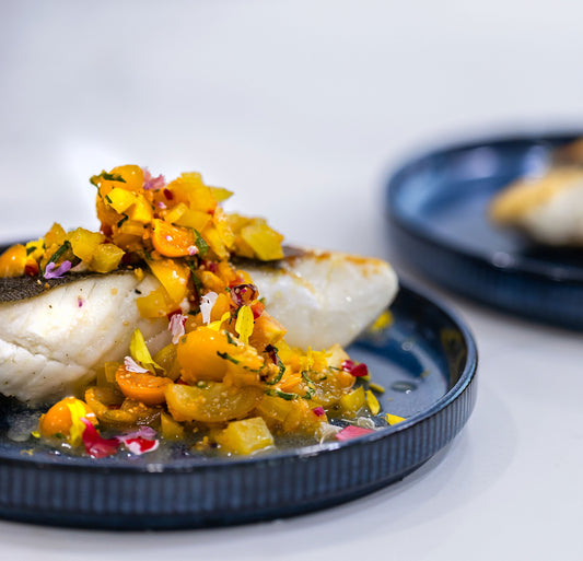 Pan Seared Halibut