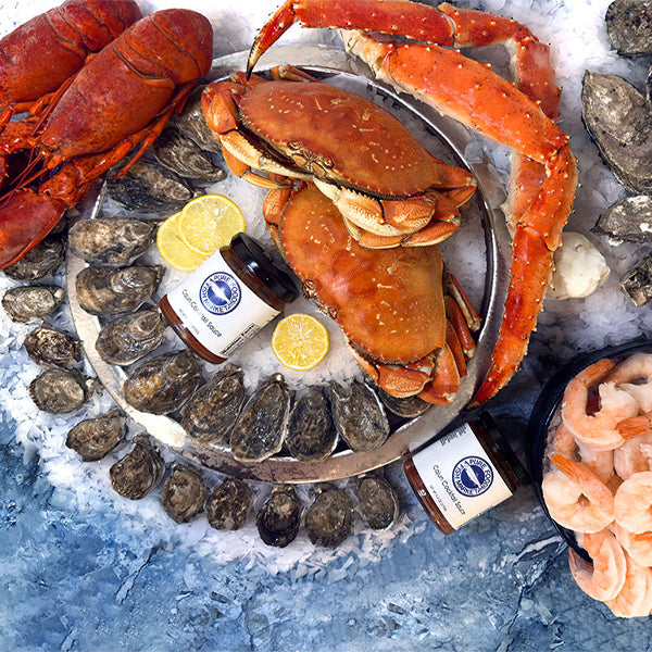 The Effortless Thanksgiving Raw Bar Grazing Board