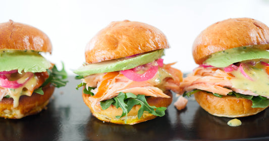 Smoked Salmon Sliders