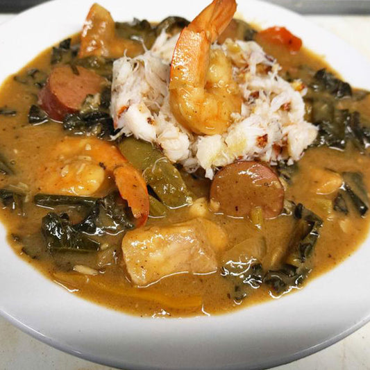 Voodoo Bayou Seafood Gumbo recipe