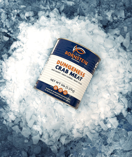 Fresh Dungeness Crab Meat (5LB) Can | Pure Food Fish Market