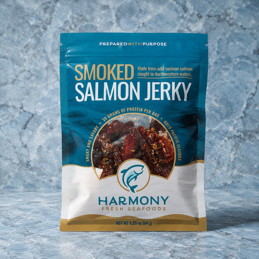 Smoked Salmon Sockeye Jerky