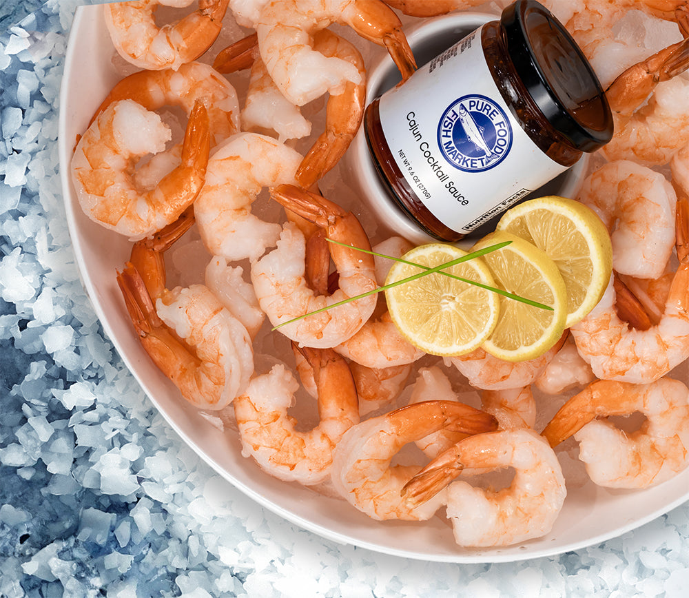 Jumbo Shrimp Online Cooked, Peeled, Deveined Pure Food Fish