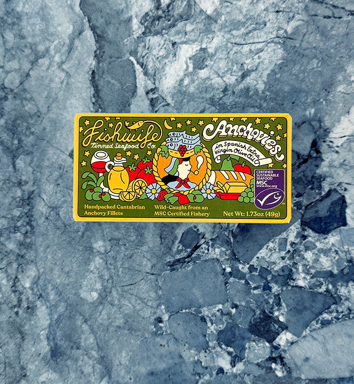 Fishwife Cantabrian Anchovies in Extra Virgin Olive Oil