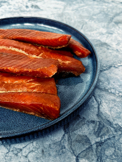 Smoked Candied Sockeye Salmon