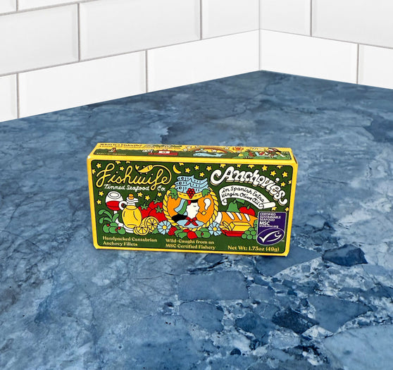 Fishwife Cantabrian Anchovies in Extra Virgin Olive Oil