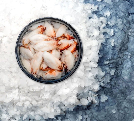 Cooked Dungeness Crab Fry Legs