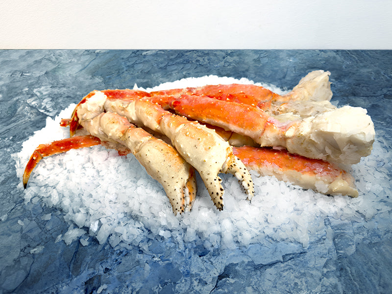 colossal red king crab legs and claws