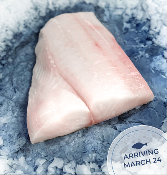 Fresh, Wild Alaskan Halibut Fillet