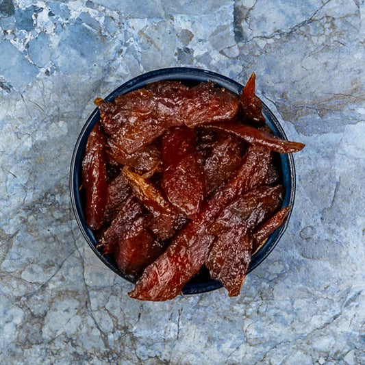 Teriyaki Smoked Salmon Jerky
