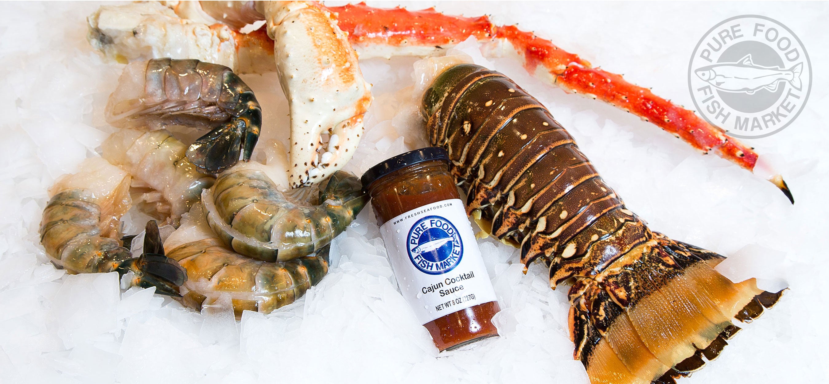 Buy Lobster, Crab & Shrimp Dinner Online – Pure Food Fish Market